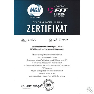 2026 FIT Schulung Steve Gentsch